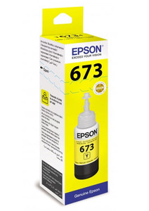 Чернила водорастворимые Epson T6734 желтый