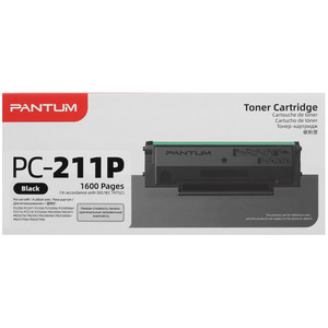 Картридж лазерный Pantum PC-211P черный, с чипом