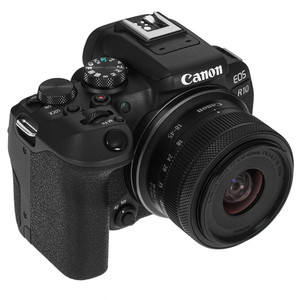 Беззеркальный фотоаппарат Canon EOS R10 Kit 18-45 mm IS STM черный