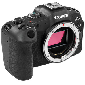 Беззеркальный фотоаппарат Canon EOS R8 Body черный
