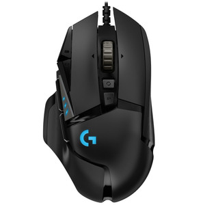 Мышь проводная Logitech G502 HERO [910-005474] черный