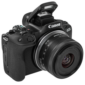Беззеркальный фотоаппарат Canon EOS R50 Kit 18-45 RF черный