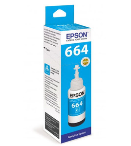Чернила водорастворимые Epson T6642 голубой
