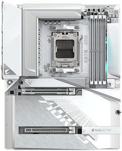 Материнская плата GIGABYTE X870 AORUS STEALTH ICE