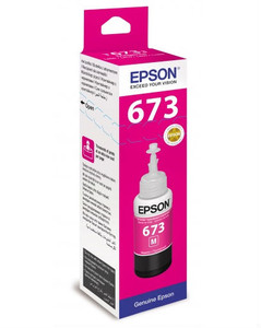 Чернила водорастворимые Epson T6733 пурпурный