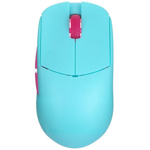 Мышь беспроводная/проводная LAMZU Atlantis V2 BK MCU 1K  голубой