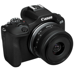 Беззеркальный фотоаппарат Canon EOS R100 Kit 18-45mm F4.5-6.3 IS STM черный