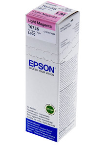 Чернила водорастворимые Epson T6736 светло-пурпурный