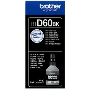Чернила водорастворимые Brother BTD60BK матовый черный