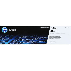 Картридж лазерный HP 106A (W1106A) черный