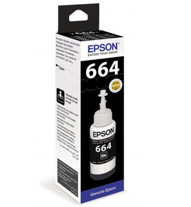 Чернила водорастворимые Epson T6641 матовый черный