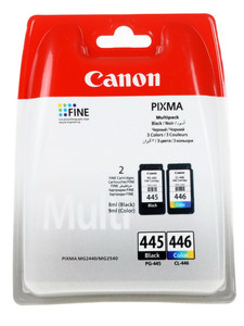 Набор картриджей Canon PG-445/CL-446 многоцветный, черный