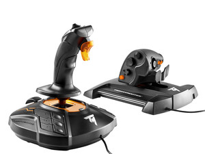 Набор манипуляторов Thrustmaster T.16000M FCS Hotas черный